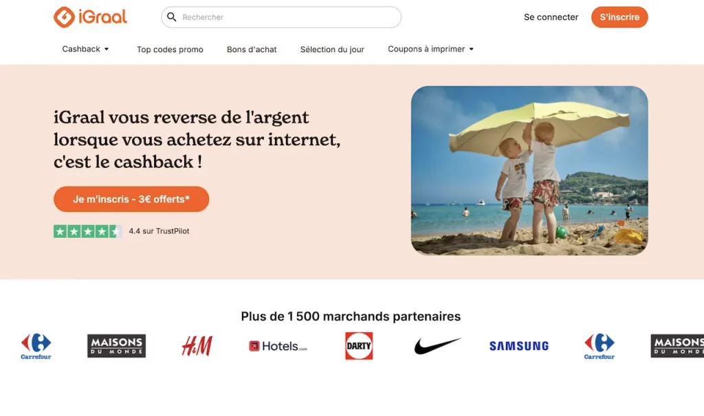 page d'accueil iGraal
